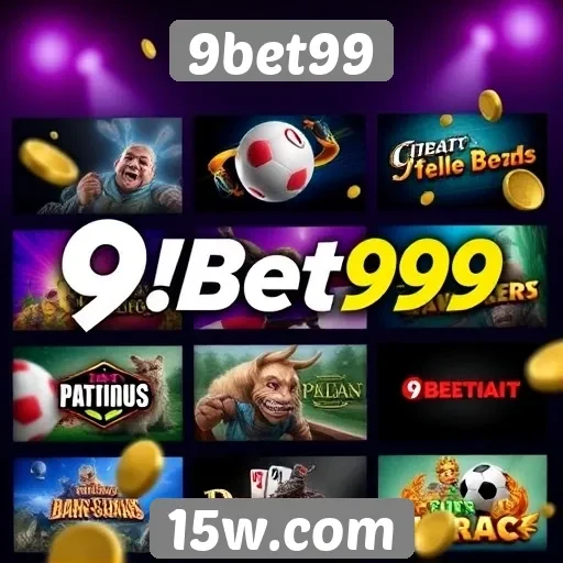 Variedade de jogos disponíveis em 9bet99